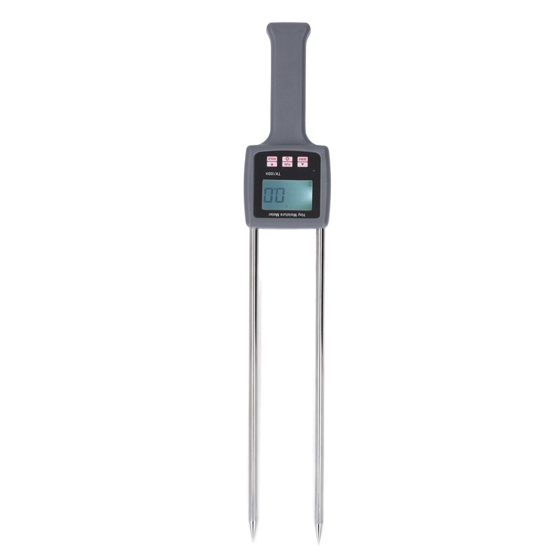 Hay Moisture Meter ABS Housing Digital Display Handheld Multifunctional Portable