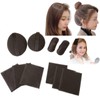 Bangs Clips, 4 Pieces, No Traces, Set of 6 Bangs