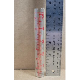 Carruth Studio Direct Replacement Glass Rain Gauge Tube / Vial (1)