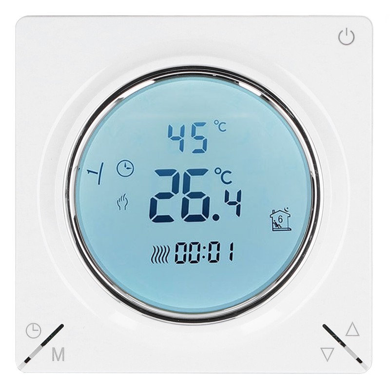 Thermostat NTC Thermistor LCD Screen High Accuracy Intelligent Control Flushbonading