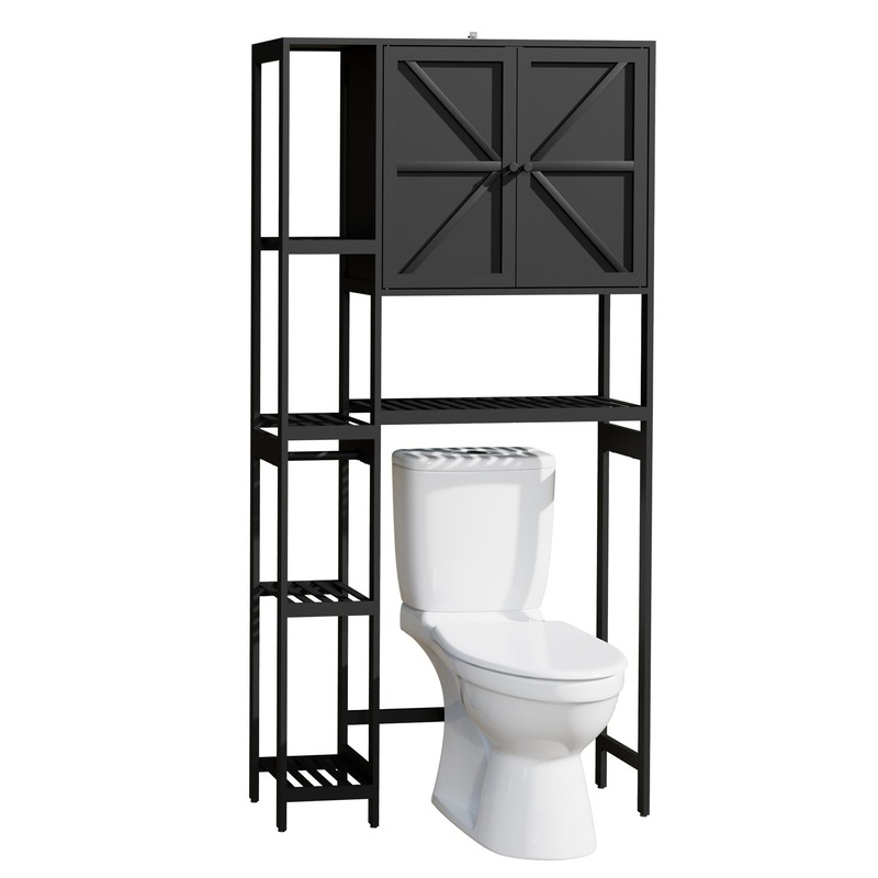 Wisuce Home Bamboo Over The Toilet Storage, Above Toilet Organizer