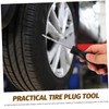 BUGUUYO 4pcs Tire Patch Repair Tool for Auto Atv Tire