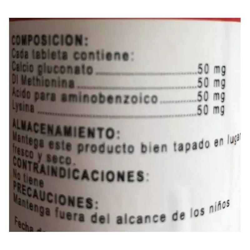 Gallo Max Vitamin B-15 500 Tablets