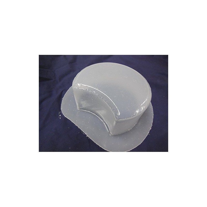 Crescent Patio Brick Plastic Craft Mold use with Concrete or