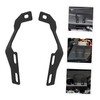 Mikinona 1 Pair LED Light Bar Mounting Brackets for Runner