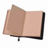 Handmade Embossed Pattern Soft Leather Journal Travel Notebook with lock