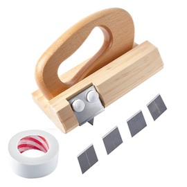 Perfect cutter for cushion floors with double sided tape