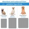 Washable Reusable Dog Pee Pads, 34"x52" Absorbent & Waterproof Puppy