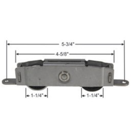 P.E. Roller for Sliding Glass Doors with Precision Steel Wheel | Roller Replacement for Patio Glass Door Repair | Sliding Door Roller Replacement, Load Capacity 350Lbs