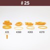 Rubber Band #25 < 1.8 oz (50 g) Transparent Bag