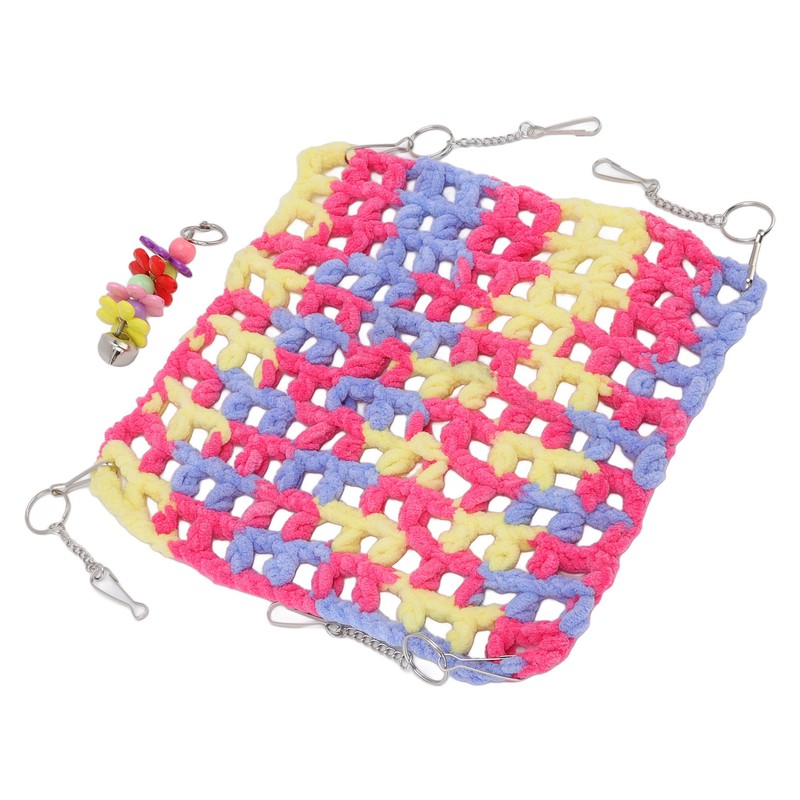 Hamster Weave Hammock Hanging Small Animal Cage Hammock for Chinchilla