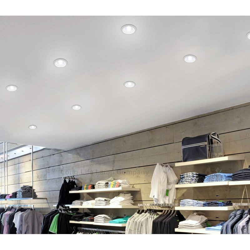 COB 12W Recessed Commercial LED Downlight Daylight 6000k AC100-240v PL