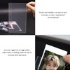 30-Piece Card Folder, Waterproof 6-Hole Folder, A5 Storage Document Bag,