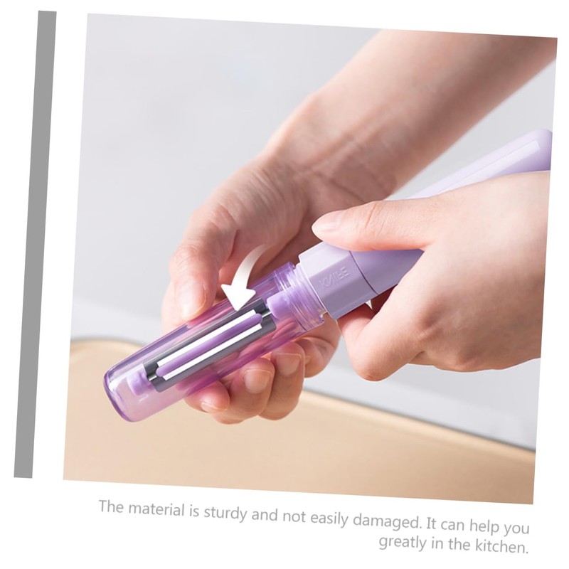 CIYODO Double End Vegetable Peeler Ergonomic Multi Function Fruit Cutter