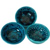 GURU SHOP Oriental Bowl, Decorative Bowl, Diameter 8 cm, Turquoise,