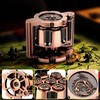 HTSHO Revolver Dice Set, Bullet Dice Set Revolver, Unique Heavy