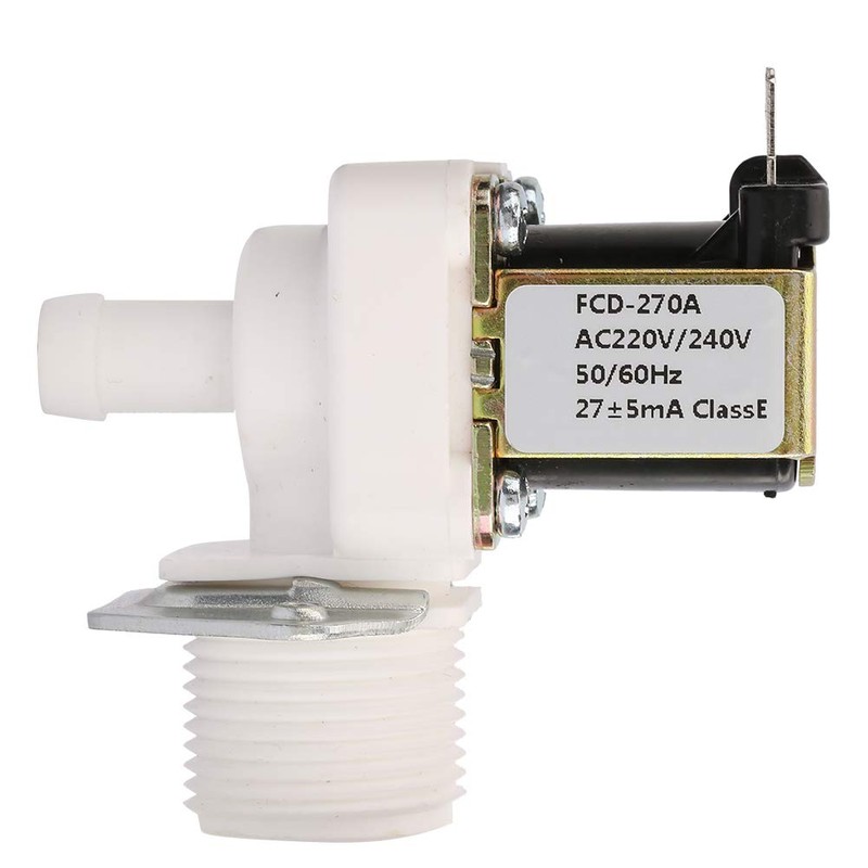 AC 220V Normally Closed Electric Plastic Solenoid Valve for Ice