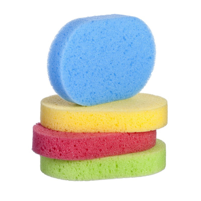 Calypso Relaxing Sensation Sponge Soft Multiples Foam - 4 Sponges