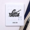 'Frog In A Rowing Boat' Sliding Puzzle (PZ00031568)
