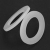 White O Ring Sealing Washers, 12 Pieces Silicone Gaskets for