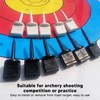 Topyond 30pcs Nylon Archery Target Nails, Lengthening Design, Reusable, Ideal