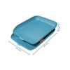 Leitz Cosy Series 53581061 A4 Letter Tray Set of 2