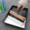 KINGORIGIN Deck Stain Brush, 9 Inch Deck Paint Brush with