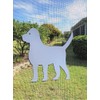 DCentral Medium Size Dog Flexible Screen Magnet Double-Sided. Safety White-Easier