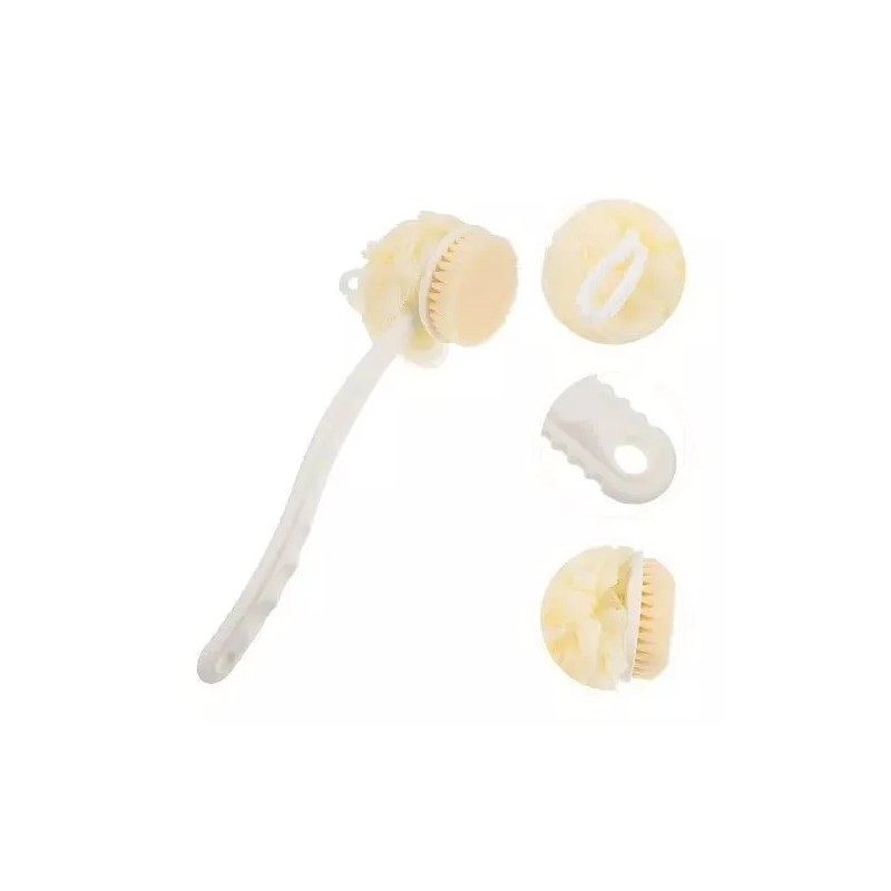 J & S Home Cepillo Corporal De Baño Ducha Exfoliante