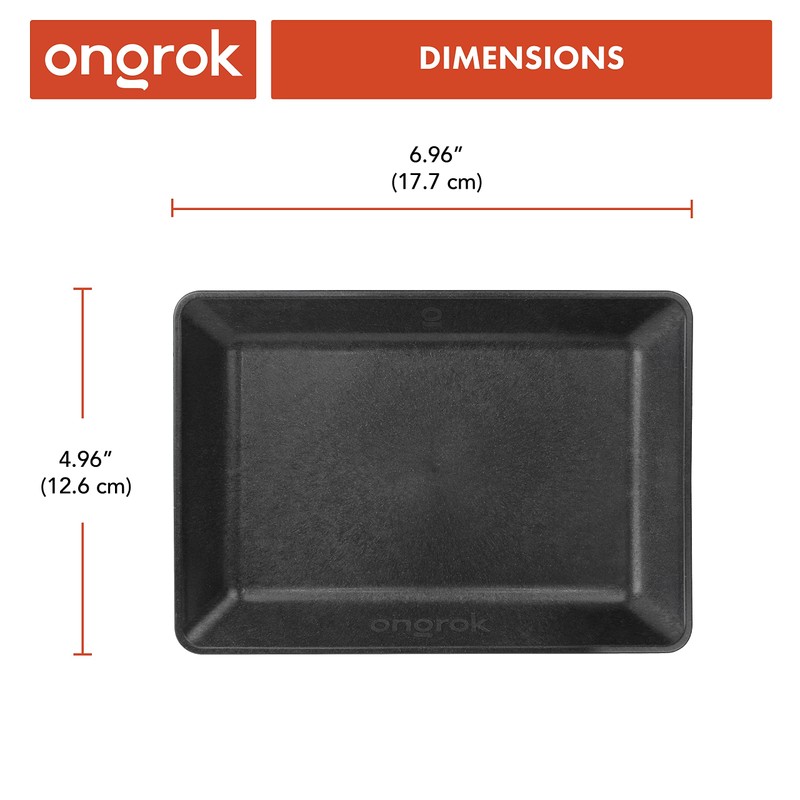 Small Plant Fiber Tray by ONGROK, Designed with Large Rolling
