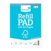 Silvine A4 Everyday FSC Refill Pad. Lined with Margin, 160
