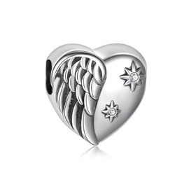 Sterling Silver Cremation Urn Bead Charm for Ashes - S925 Holds Ash Keepsake Pendant Family Tree of Life Memorial Jewelry Gifts for Women Loss Loved One, one size, Sterling Silver, No Gemstone