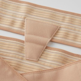 Waist Supporter that does not constrict the stomach, Beige, M-L