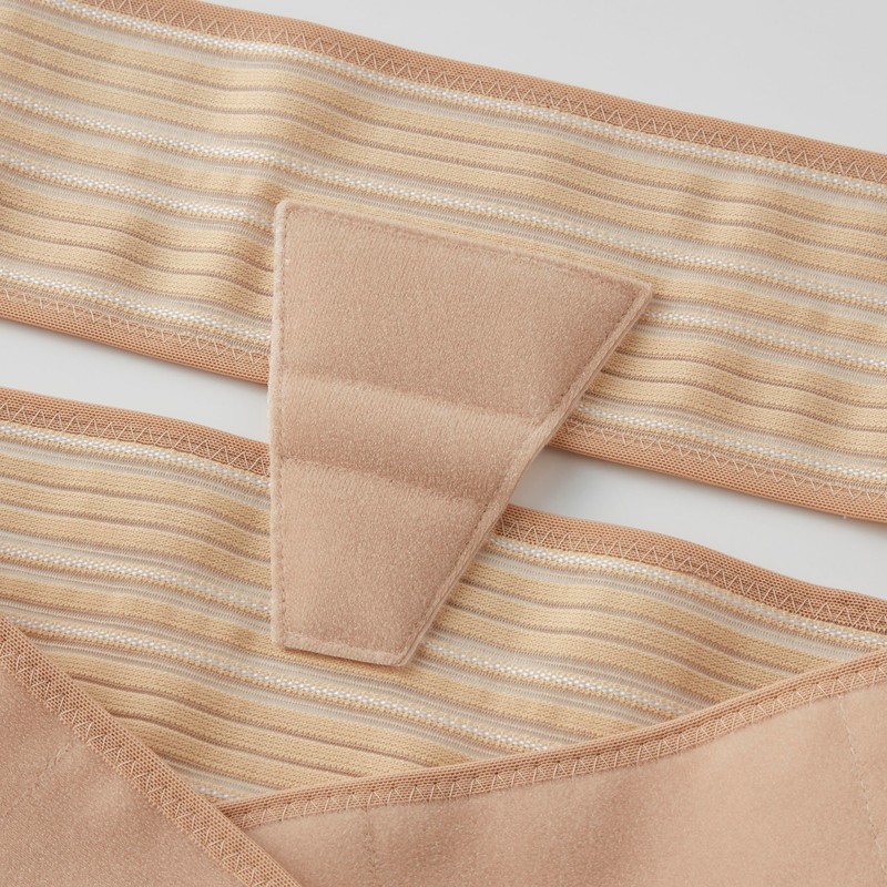 Waist Supporter that does not constrict the stomach, Beige, M-L