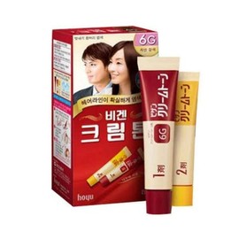 Bigen Cream Tone No. 6 Natural Brown 40g / 비겐 크림톤 6호 자연갈색 40g