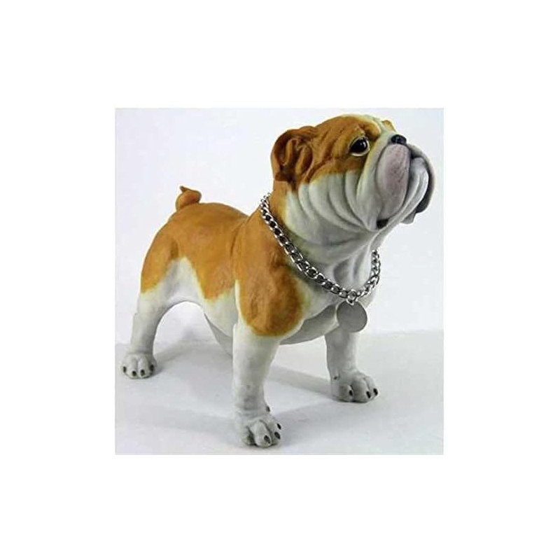 Retired C & F Trading Co. Standing Bulldog Puppy Figurine