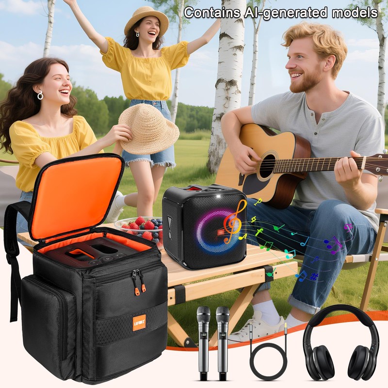 Carrying Case Travel Backpack Fits for JBL Partybox Encore Essential