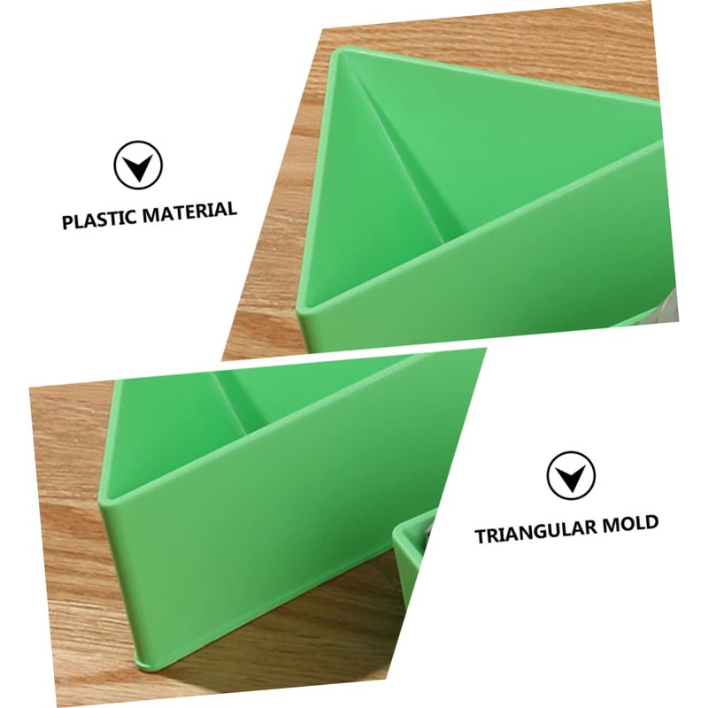 Mikinona 2pcs Triangle Rice Dumpling Molds Mold Rice-Pudding Making for