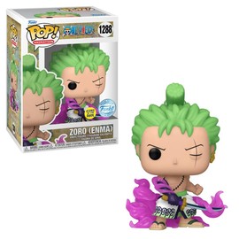 Funko Pop! Chalice Collectibles Exclusice Omne Piece - Zoro (Enma) GITD #1288