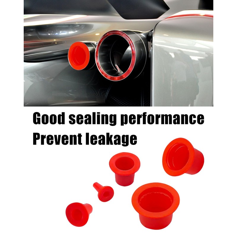 Automotive Cap Plugs Kit 0.11" to 0.53" Fit for AutoLine
