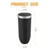 JNNJ Car Trash Bin, Car Mini Bin with Lid, Plastic