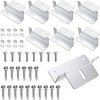 Solar Panel Z Holder with Nuts/Screws, Solar Panel Mounting Bracket