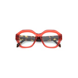 Corpo-otto Vogue Lesebrille, Rote Schildkröte, 3.5 Diottria