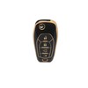 HEYEZQTY Flip 4 Button TPU Key Fob Cover Shell for