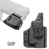 WARRIORLAND IWB Kydex Holster with 150 Lumens Min Gun Light