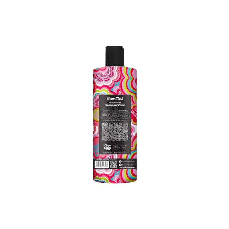 Chupa Chups BODY WASH STRAWBERRY CREAM 400ML