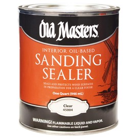 Old Masters, 1 Quart 3679 Interior Oil Based Sanding Sealer, Clear