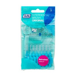 24 Tepe Interdentalbürsten, x-fein, 0,6 mm, blau