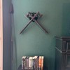 ERMMZHZW Sword Hanger,Sword Wall Mount,Axe Holder,Acrylic sword display stand,The sword