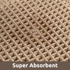 AMOAMI Waffle Bath-Mat, Absorbent Bath Mats for Bathroom Non Slip,
